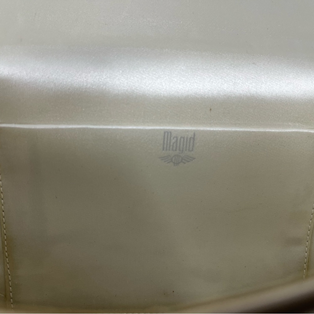 Vintage Beaded Satin Evening Clutch by Tano of Madrid made in Spain Collectible - Picture 6 of 6